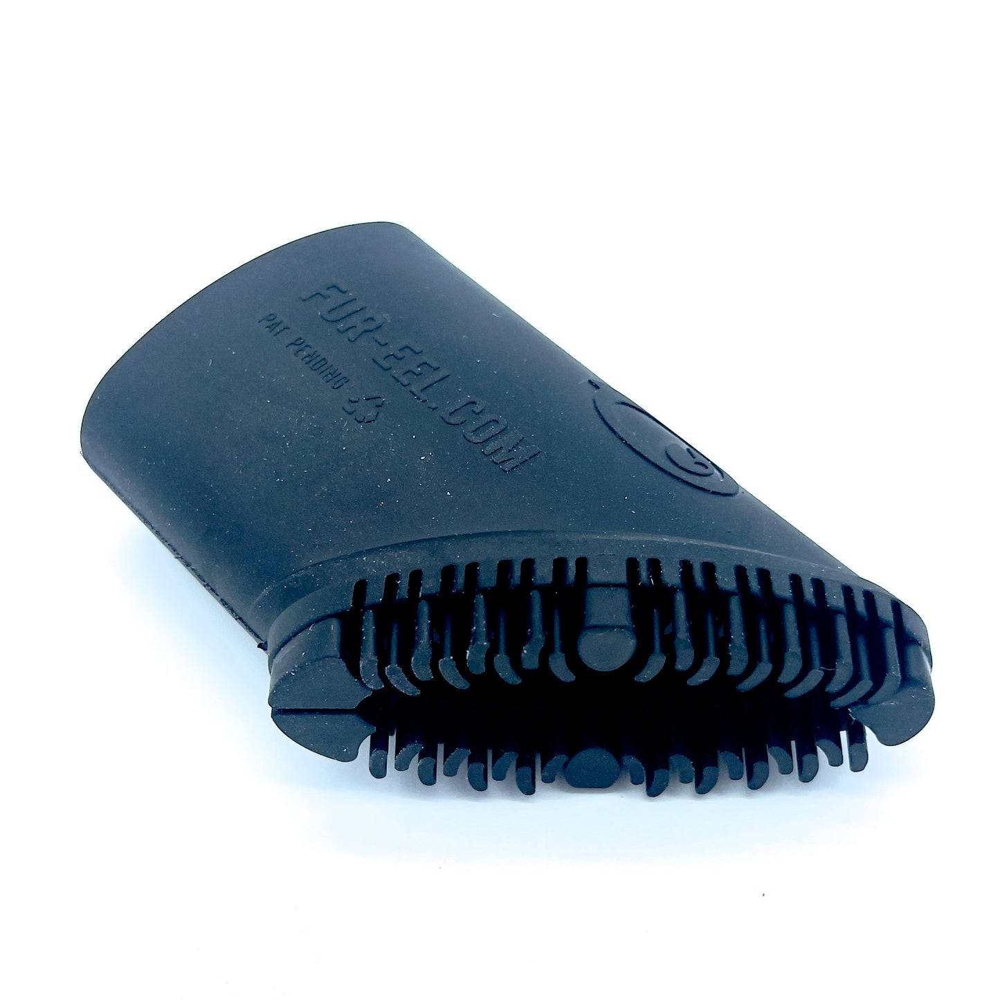 close up of fur eel II dog hair vacuum attachment and remover