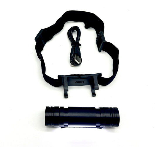 (NEW) Flamethrower lll Polishing Light & Headband Only