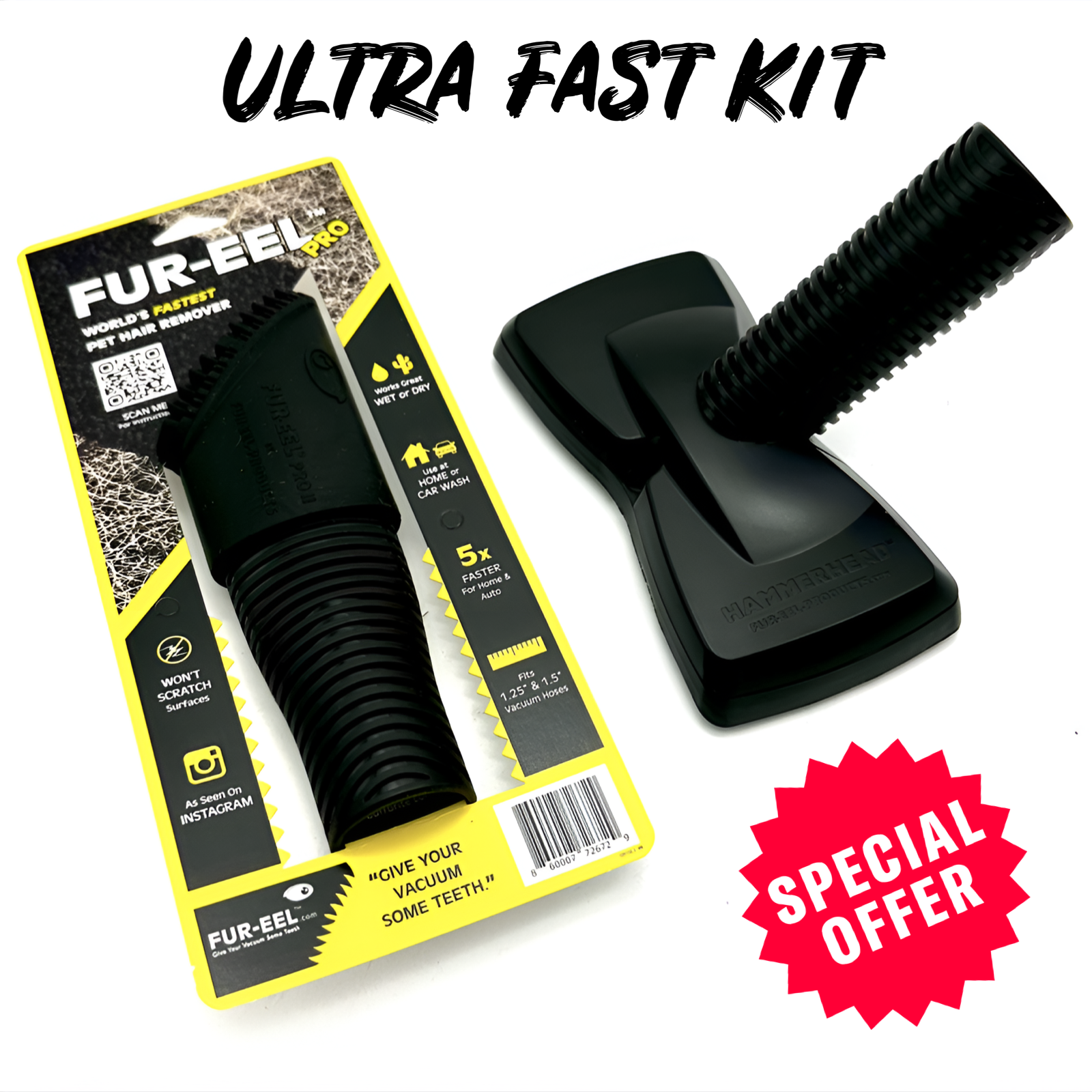 best pet hair remover tool starter kit from Buff Brite