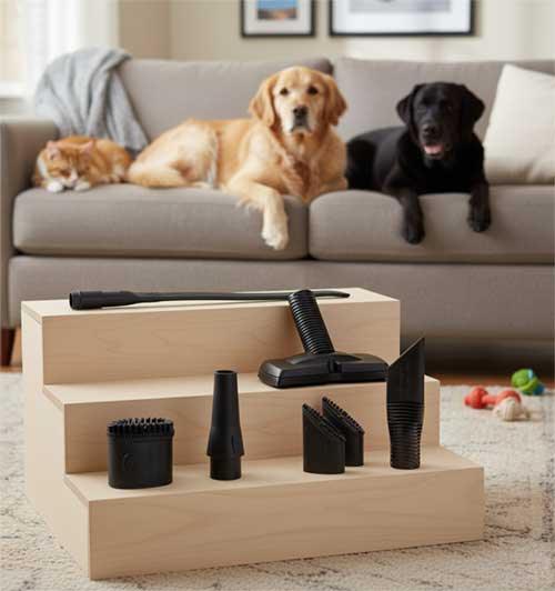 Buff Brite offers the best pet hair removers and vacuum attachments