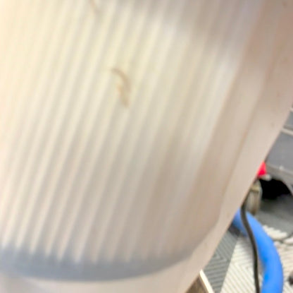 clean filter guard from shop vac