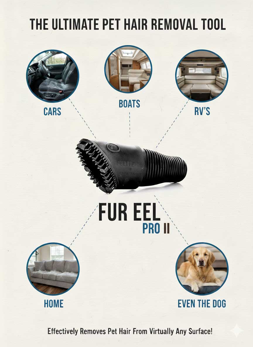 fur eel is the best pet hair remover with multiple uses