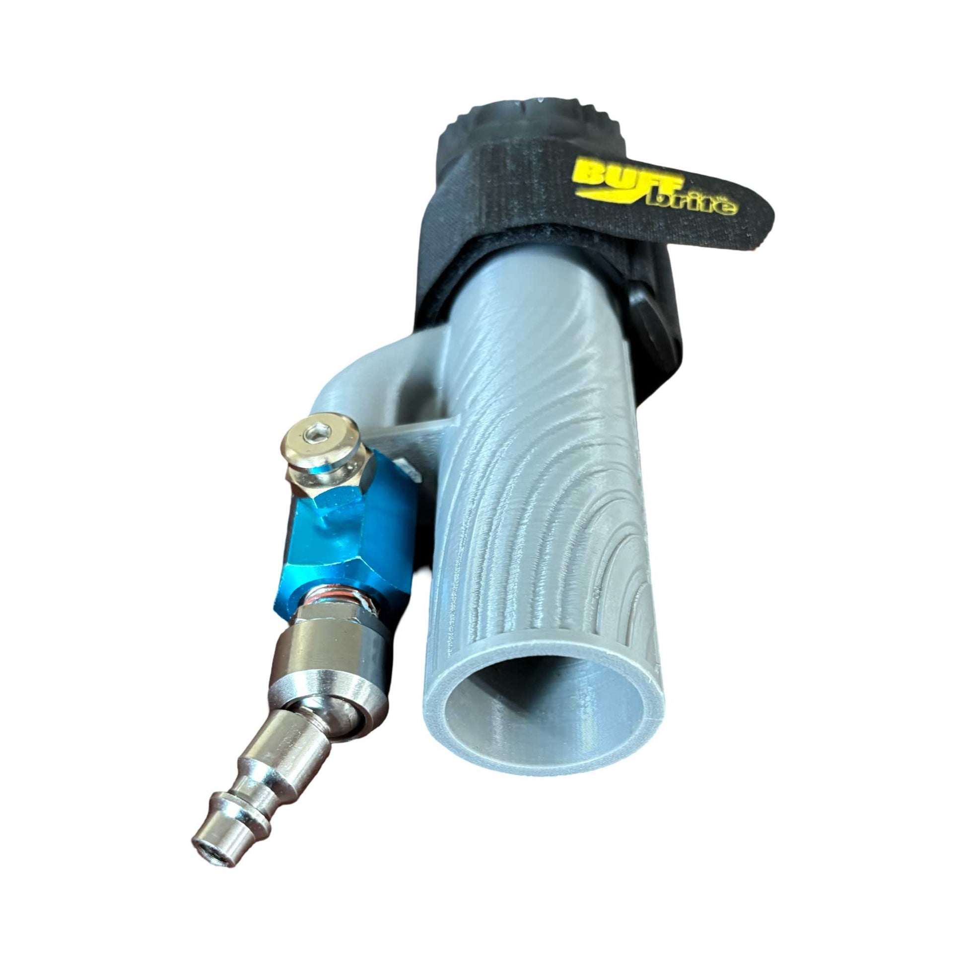 air powered vacuum tool for car detailers to remove dirt, pet hair and fur