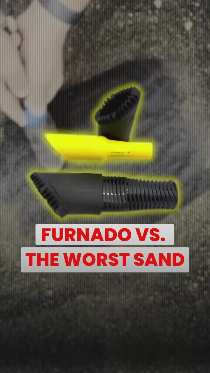 Furnado by buff brite attachment to tornador