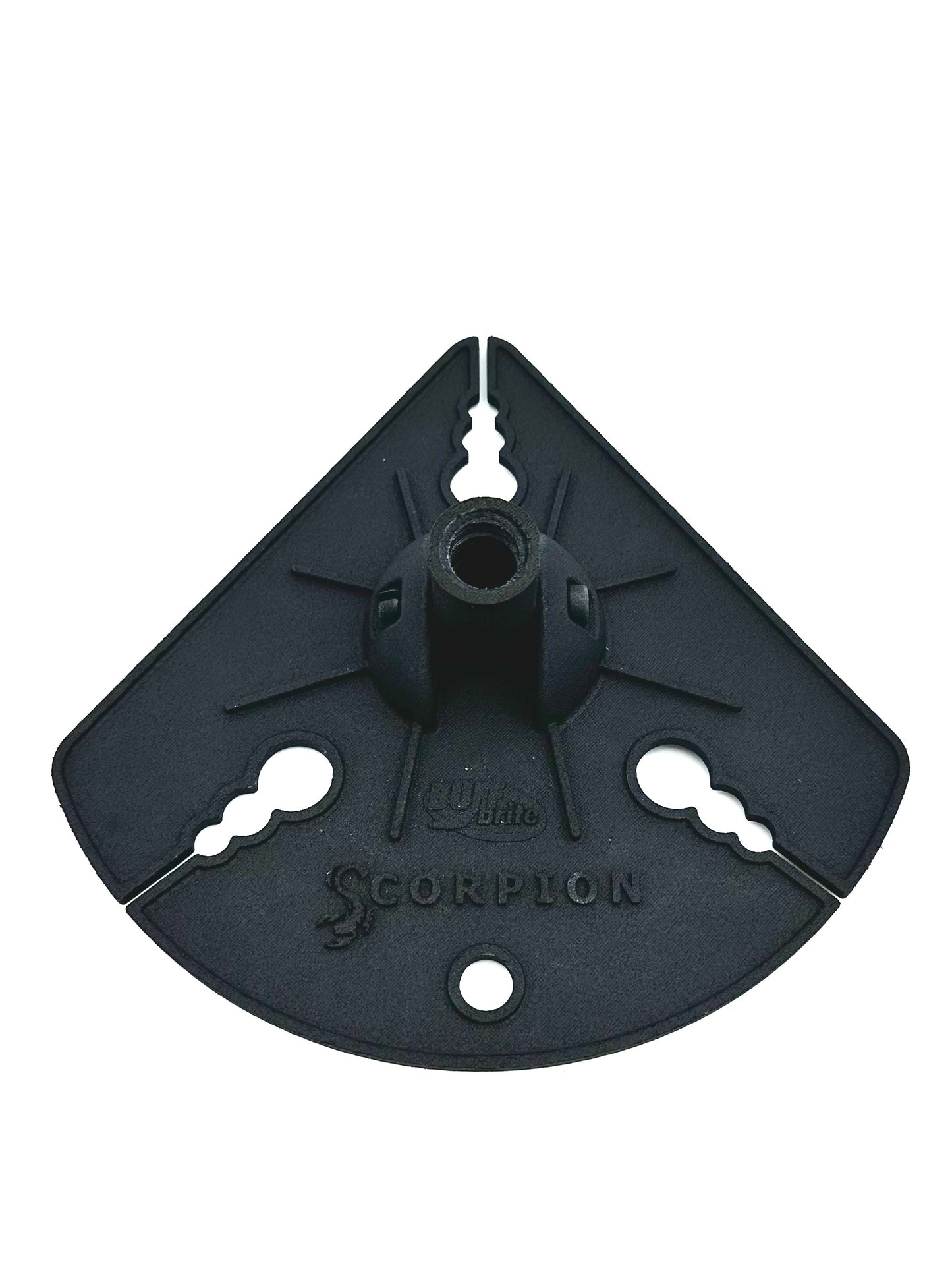 A black, long reach drying tool with a swivel head and branding 'Scorpion' on the side.
