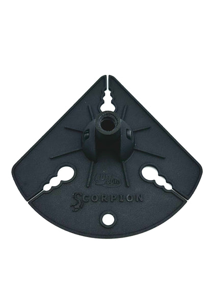 A black, long reach drying tool with a swivel head and branding 'Scorpion' on the side.