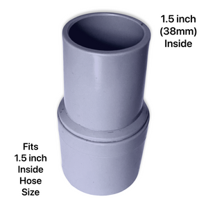 Adapter (F)  1.5 inch Cuff for 1.5 inch hose (inside diameter)