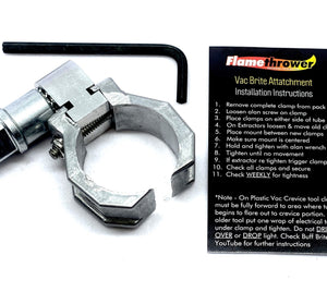 Vac-Brite Attachment 1.5 inch (Bracket and Quick Connect Mount only)